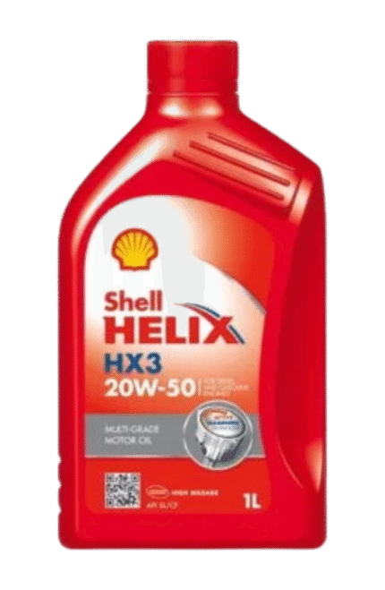 SHELL HELIX HX3 20W50