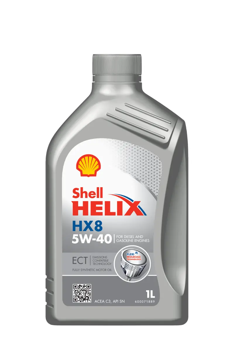 SHELL HELIX HX8 ECT 5W-40 1L SHELL HELIX HX8 ECT 5W-40 1L