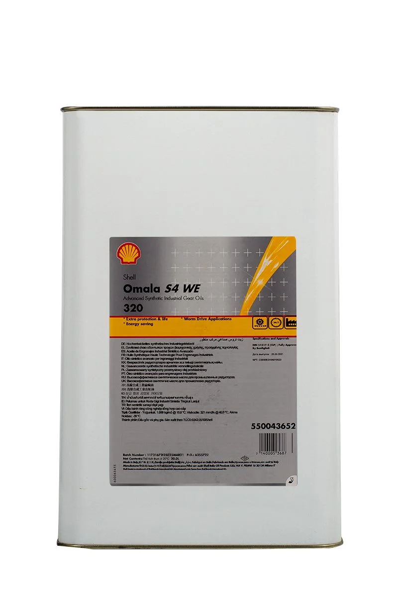 SHELL OMALA S4 WE 320 20L SHELL OMALA S4 WE 320 20L