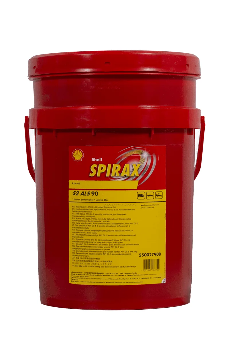SHELL SPIRAX S2 ALS 90 20L SHELL SPIRAX S2 ALS 90 20L