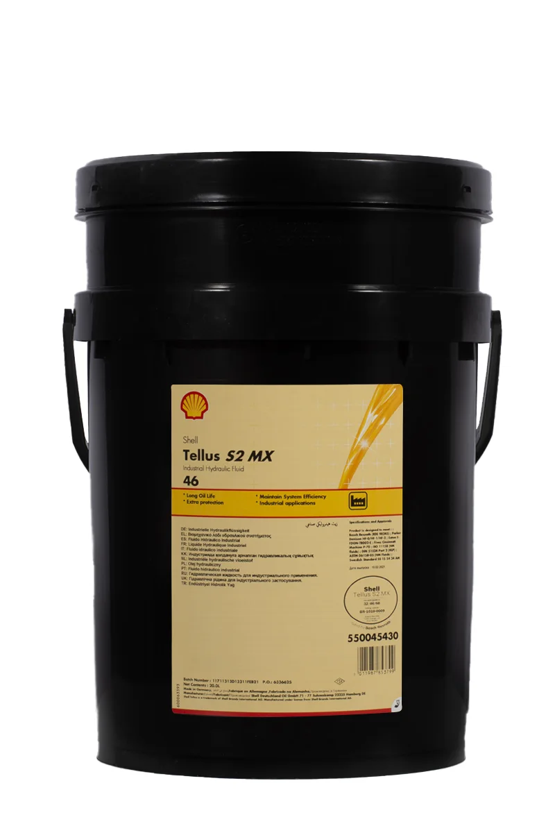 SHELL TELLUS S2 MX 46 20L SHELL TELLUS S2 MX 46 20L