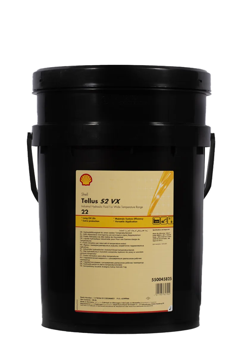 SHELL TELLUS S2 VX 22 20L SHELL TELLUS S2 VX 22 20L