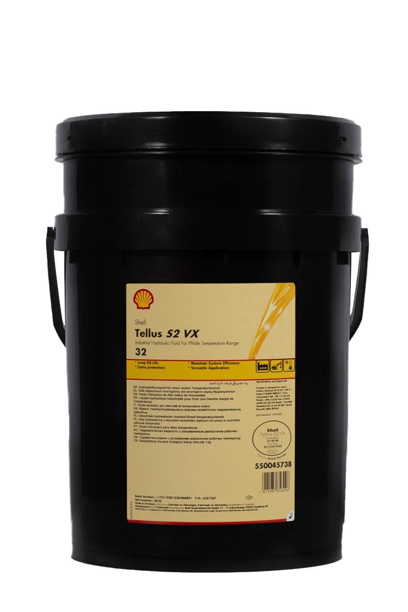 SHELL TELLUS S2 VX 32 SHELL TELLUS S2 VX 32