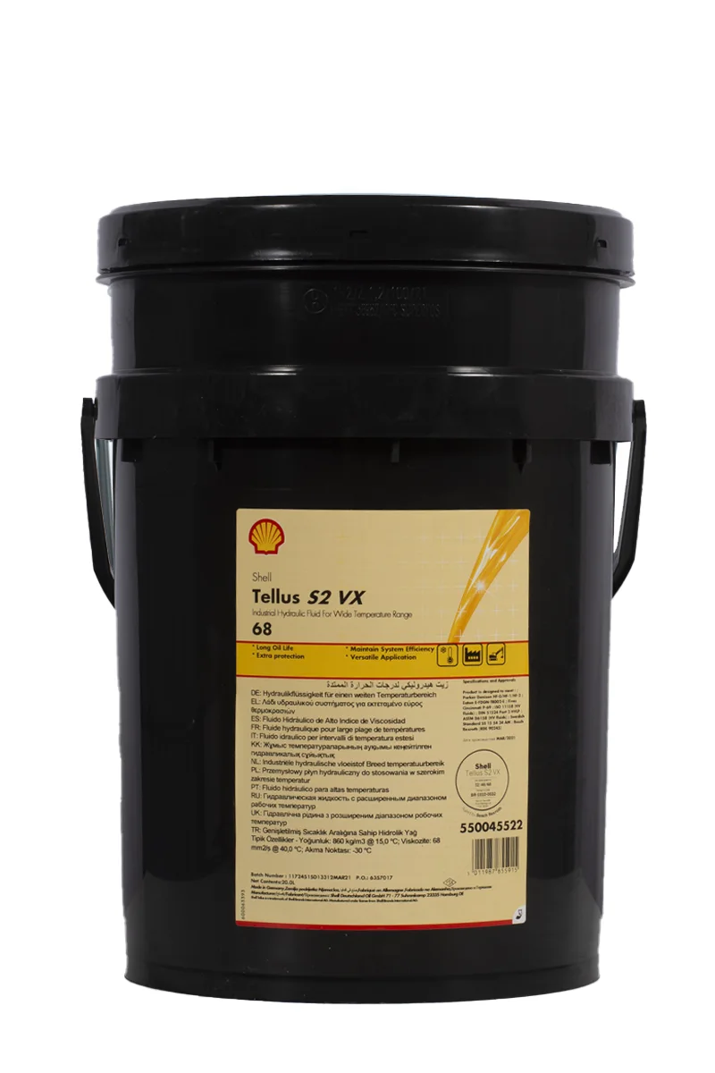 SHELL TELLUS S2 VX 68 20L SHELL TELLUS S2 VX 68 20L