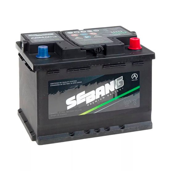 SEBANG AGM L2 60AH SEBANG AGM L2 60AH