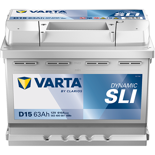 VARTA D15 R 63AH VARTA D15