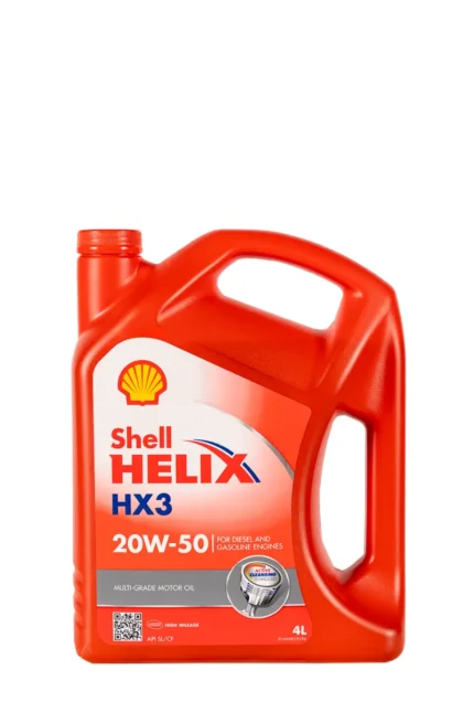 SHELL HELIX HX3 20W-50 4L