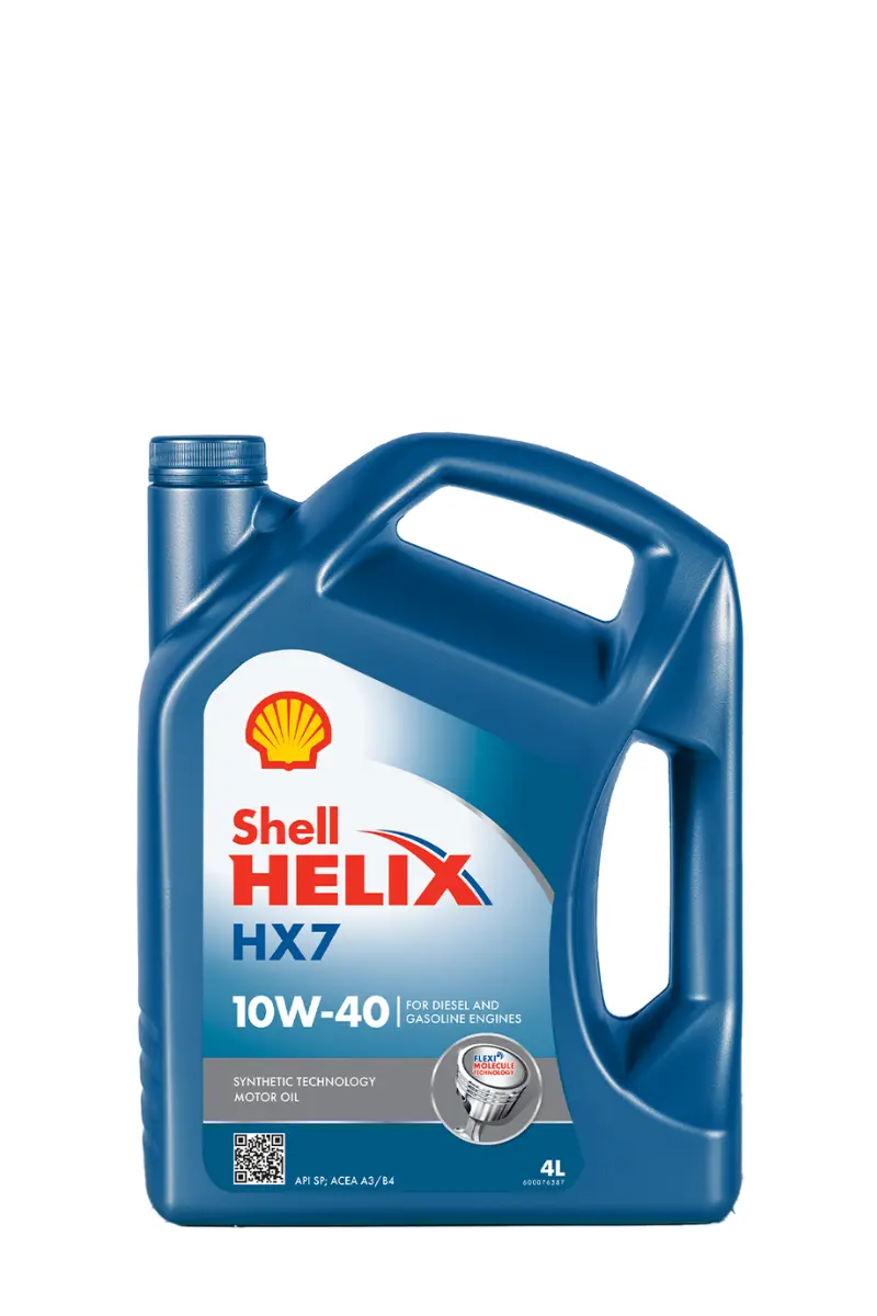SHELL HELIX HX7 10W-40 4L SHELL HELIX HX7 10W-40 4L