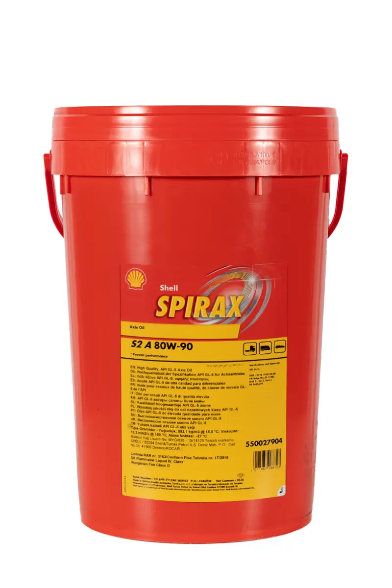 SHELL SPIRAX S2 A 80W-90 20L SHELL SPIRAX S2 A 80W-90 20L