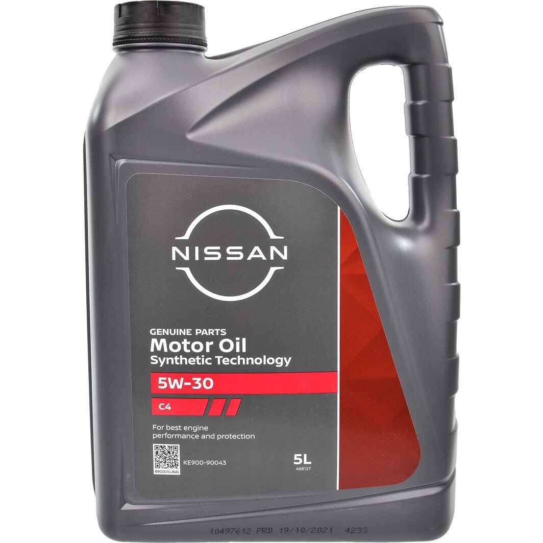 Νισσαν 5λτ Γνησιο NISSAN ORIGINAL DPF C4 5W-30 5LT - Image 1