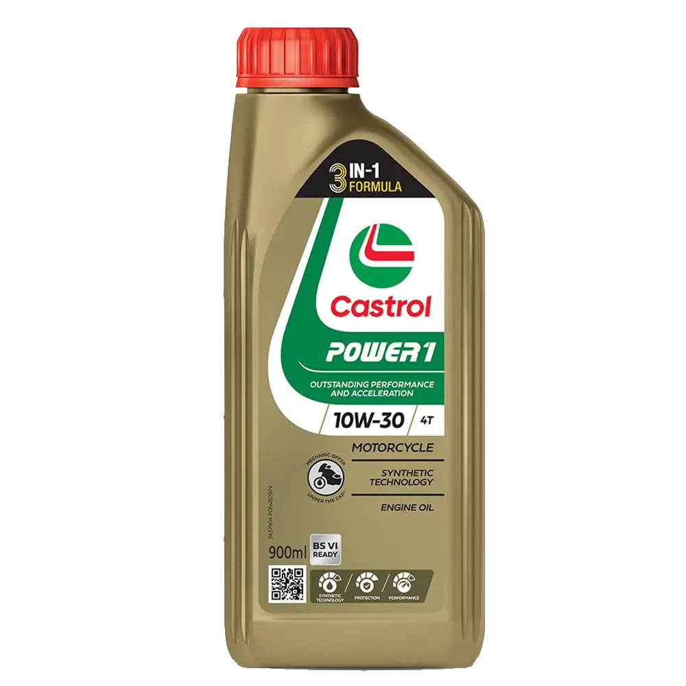 10W30 CASTROL POWER 1 4T 10W-30 1L - Image 1