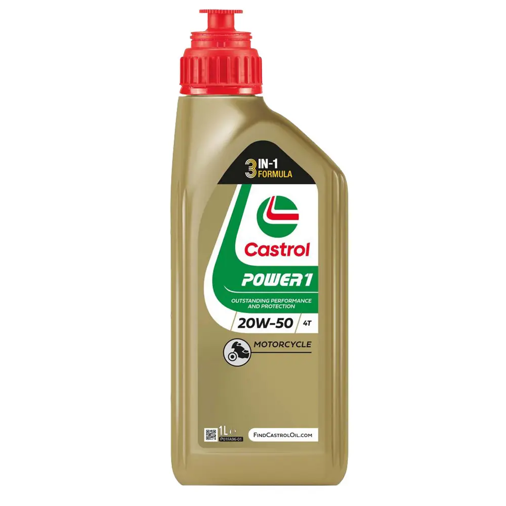 20w-50 CASTROL POWER 1 4T 20W-50 1LT - Image 1